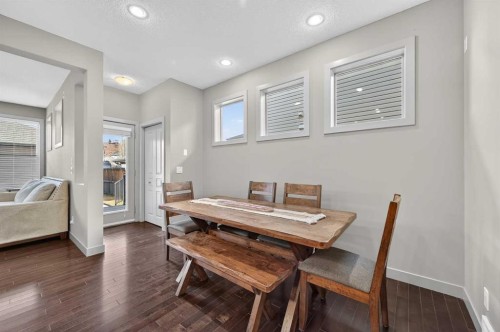 253 Chaparral Valley Drive Se, Calgary, AB - Indoor Photo Showing Dining Room