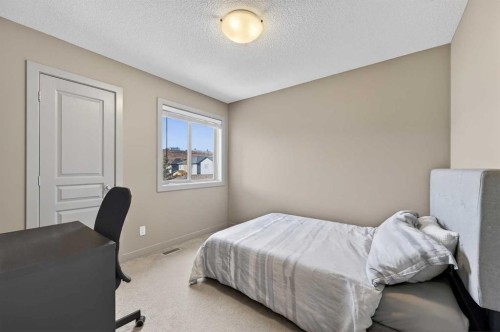 253 Chaparral Valley Drive Se, Calgary, AB - Indoor Photo Showing Bedroom