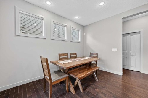 253 Chaparral Valley Drive Se, Calgary, AB - Indoor Photo Showing Dining Room