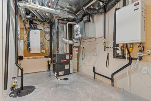 263 Kinniburgh Loop, Chestermere, AB - Indoor Photo Showing Basement