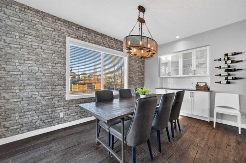 143 Cranarch Crescent Se, Calgary, AB - Indoor Photo Showing Dining Room