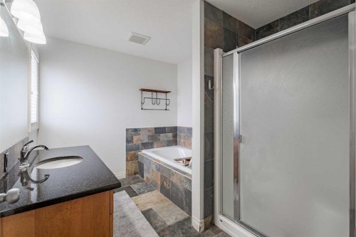 2937 Prairie Springs Grove Sw, Airdrie, AB - Indoor Photo Showing Bathroom
