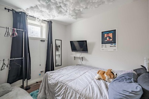 2937 Prairie Springs Grove Sw, Airdrie, AB - Indoor Photo Showing Bedroom