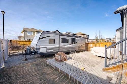 2937 Prairie Springs Grove Sw, Airdrie, AB - Outdoor With Deck Patio Veranda With Exterior
