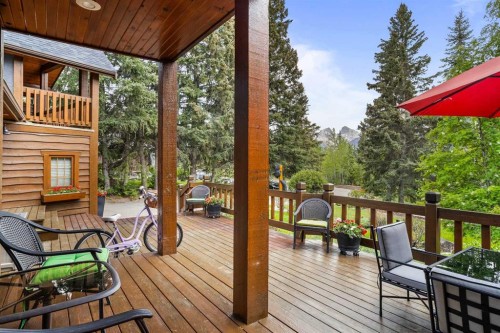 216 Bow River Drive, Harvie Heights, AB - Outdoor With Deck Patio Veranda With Exterior