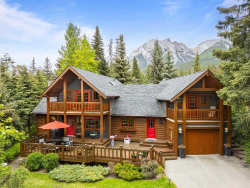 216 Bow River Drive, Harvie Heights, AB - Outdoor With Deck Patio Veranda