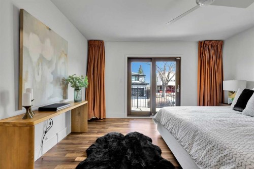 1707 Suffolk Street Sw, Calgary, AB - Indoor Photo Showing Bedroom