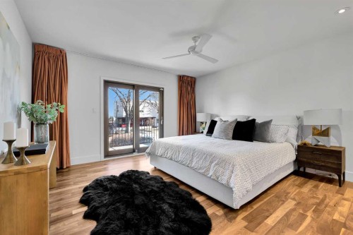 1707 Suffolk Street Sw, Calgary, AB - Indoor Photo Showing Bedroom