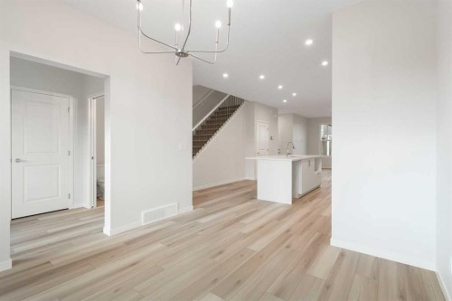 680 Buffaloberry Manor Se, Calgary, AB - Indoor Photo Showing Kitchen