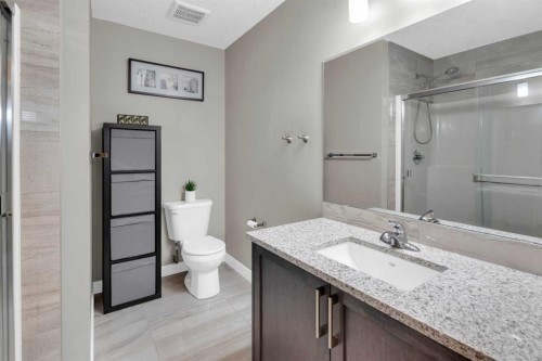 594 Hillcrest Road Sw, Airdrie, AB - Indoor Photo Showing Bathroom
