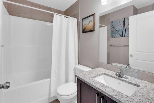 594 Hillcrest Road Sw, Airdrie, AB - Indoor Photo Showing Bathroom