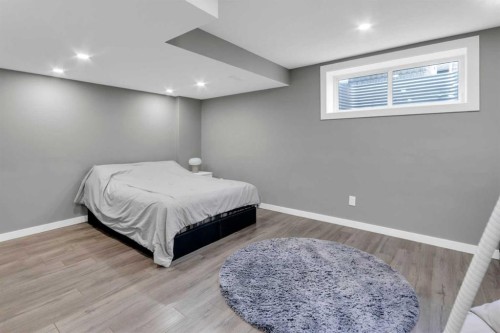 594 Hillcrest Road Sw, Airdrie, AB - Indoor Photo Showing Basement