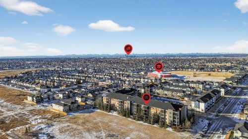 207-355 Taralake Way Ne, Calgary, AB - Outdoor With View