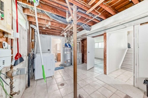 627 Fortalice Crescent Se, Calgary, AB - Indoor Photo Showing Basement