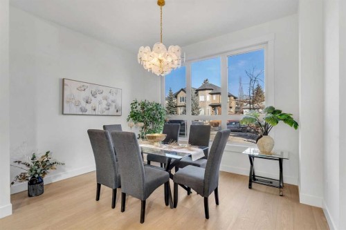 4525 20 Avenue Nw, Calgary, AB - Indoor Photo Showing Dining Room