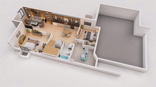 Lot 18 Lakewood Circle, Strathmore, AB - Indoor Photo Showing Other Room