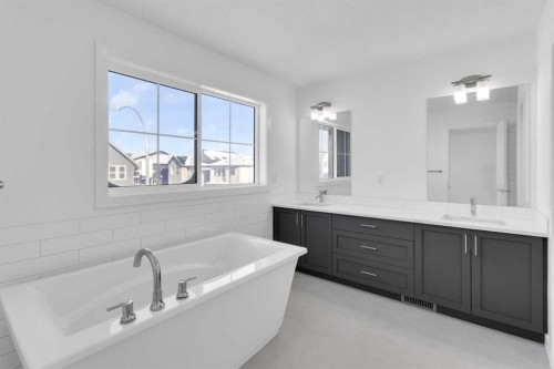 140 Copperhead Road Se, Calgary, AB - Indoor Photo Showing Bathroom