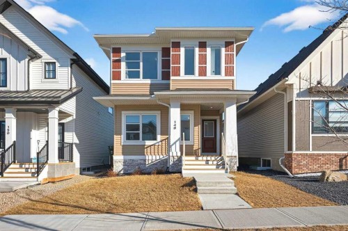 148 Highview Gate Se, Airdrie, AB - Outdoor With Facade