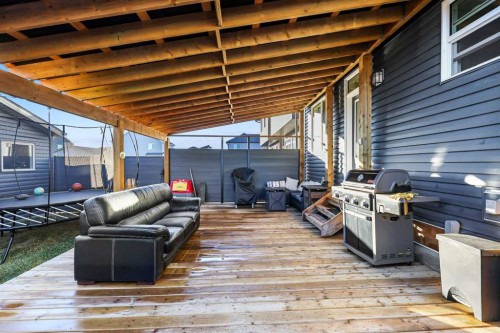 128 Setonstone Gardens Se, Calgary, AB -  With Deck Patio Veranda With Exterior