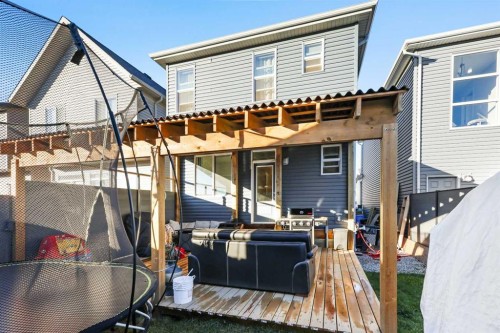 128 Setonstone Gardens Se, Calgary, AB - Outdoor With Deck Patio Veranda With Exterior