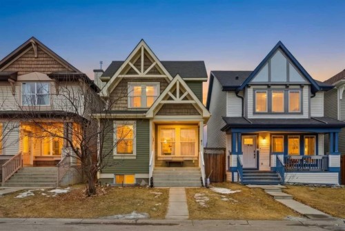 41 New Brighton Green Se, Calgary, AB - Outdoor With Deck Patio Veranda With Facade