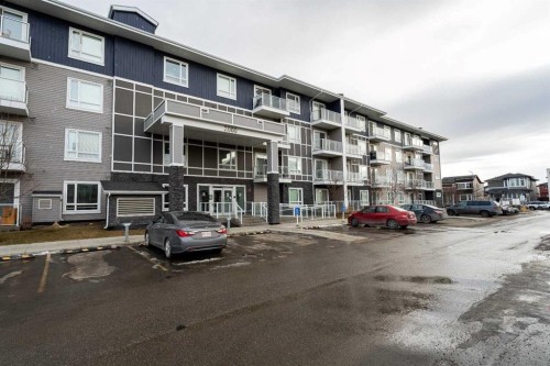 2205-76 Cornerstone Passage Ne, Calgary, AB - Outdoor With Balcony With Facade