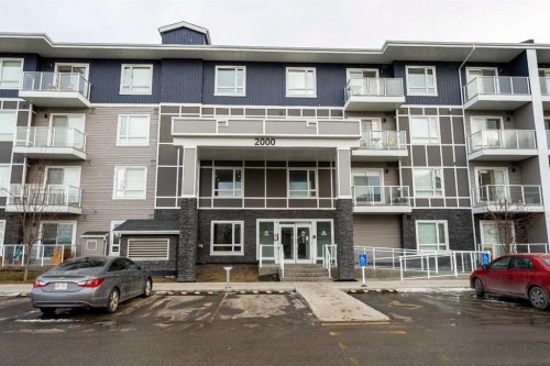 2205-76 Cornerstone Passage Ne, Calgary, AB - Outdoor With Balcony With Facade