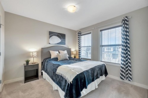 173 Redstone Common Ne, Calgary, AB - Indoor Photo Showing Bedroom