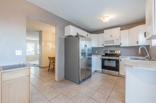 68 Abbeydale Villas Ne, Calgary, AB - Indoor Photo Showing Kitchen With Double Sink