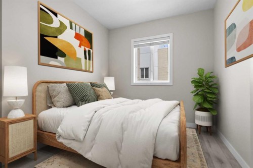 4060 Kovitz Lane Nw, Calgary, AB - Indoor Photo Showing Bedroom