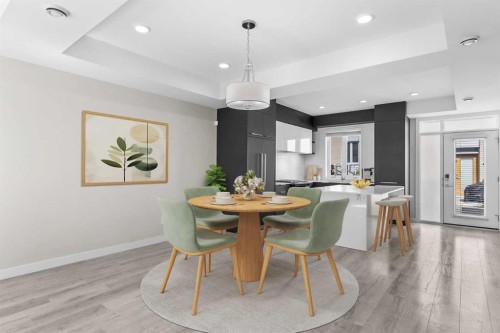 4060 Kovitz Lane Nw, Calgary, AB - Indoor Photo Showing Dining Room