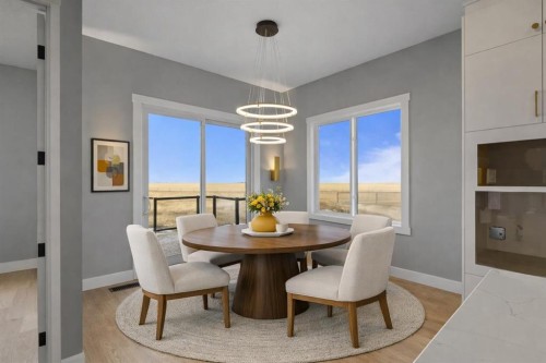 282 Muirfield Crescent, Lyalta, AB - Indoor Photo Showing Dining Room