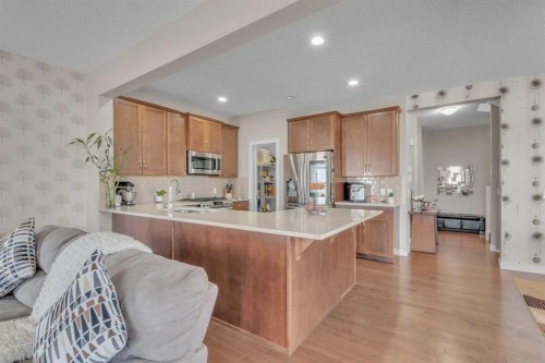 145 Walden Park Se, Calgary, AB - Indoor Photo Showing Kitchen