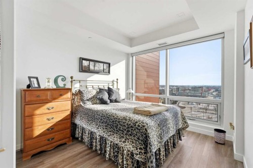 710-8505 Broadcast Avenue Sw, Calgary, AB - Indoor Photo Showing Bedroom
