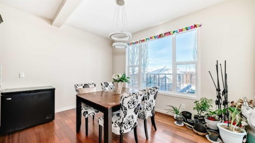46 Cranford Gardens Se, Calgary, AB - Indoor Photo Showing Dining Room