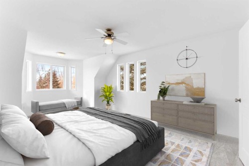 763 Stonehaven Drive, Carstairs, AB - Indoor Photo Showing Bedroom