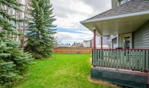 763 Stonehaven Drive, Carstairs, AB - Outdoor With Deck Patio Veranda