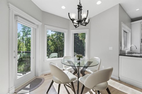 1458 Strathcona Drive Sw, Calgary, AB - Indoor Photo Showing Dining Room