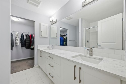 101-4250 Seton Drive Se, Calgary, AB - Indoor Photo Showing Bathroom