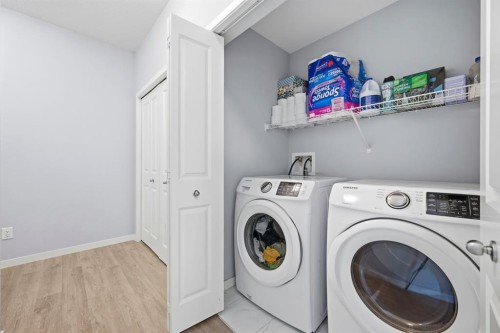 101-4250 Seton Drive Se, Calgary, AB - Indoor Photo Showing Laundry Room