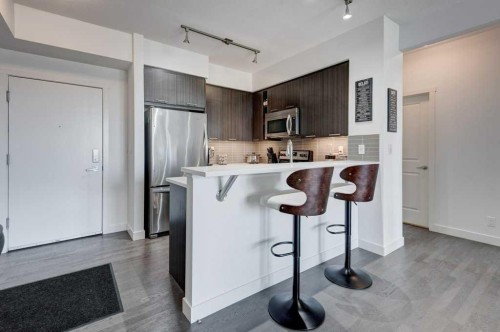 3101-175 Silverado Boulevard Sw, Calgary, AB - Indoor Photo Showing Kitchen With Stainless Steel Kitchen