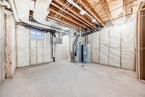 1907 Cornerstone Boulevard Ne, Calgary, AB - Indoor Photo Showing Basement