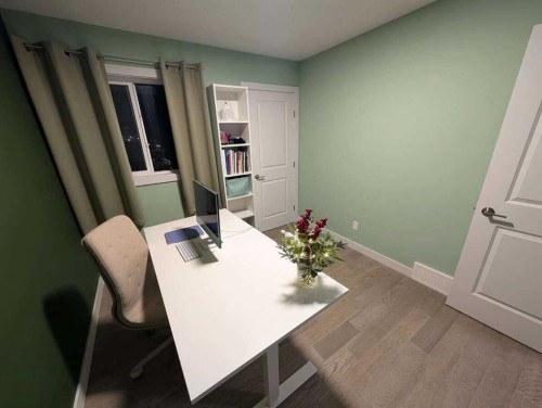 72 Sundown Crescent, Cochrane, AB - Indoor Photo Showing Office