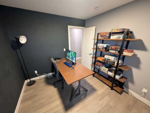 72 Sundown Crescent, Cochrane, AB - Indoor Photo Showing Office