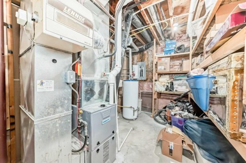 127 Duston Street, Red Deer, AB - Indoor Photo Showing Basement
