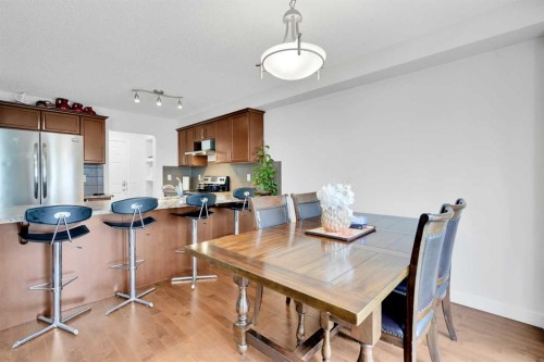 209 Windford Park Sw, Airdrie, AB - Indoor Photo Showing Dining Room
