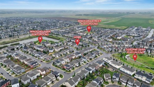 209 Windford Park Sw, Airdrie, AB - Outdoor With View