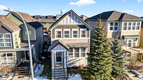 90 Walden Crescent Se, Calgary, AB - Outdoor With Facade