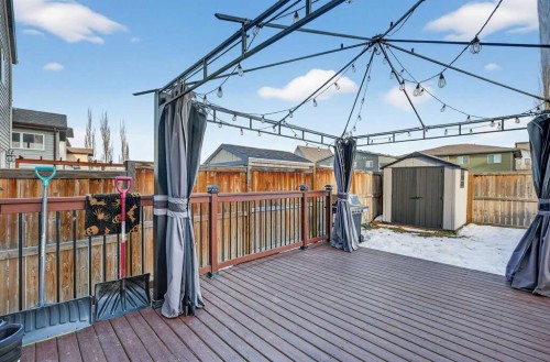 90 Walden Crescent Se, Calgary, AB - Outdoor With Deck Patio Veranda With Exterior