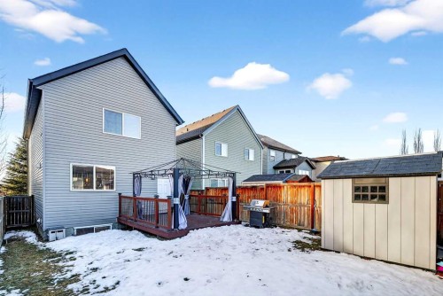 90 Walden Crescent Se, Calgary, AB - Outdoor With Deck Patio Veranda With Exterior